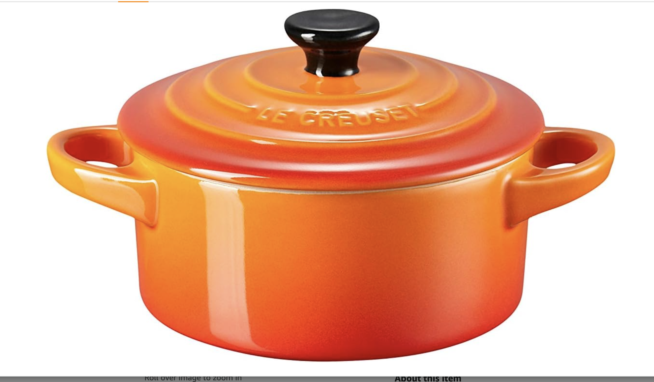 Le Creuset Stoneware Petite Round Casserole