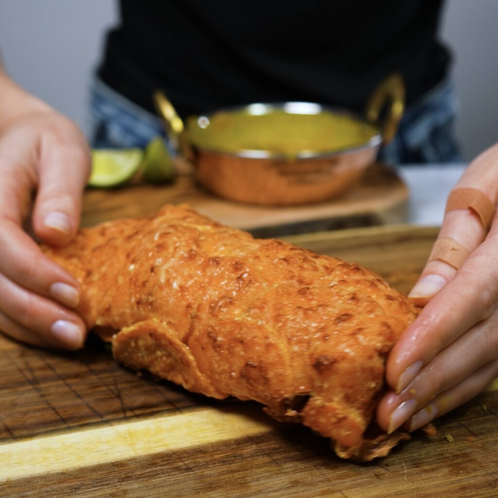 Rolled-up Sweet Potato Wrap