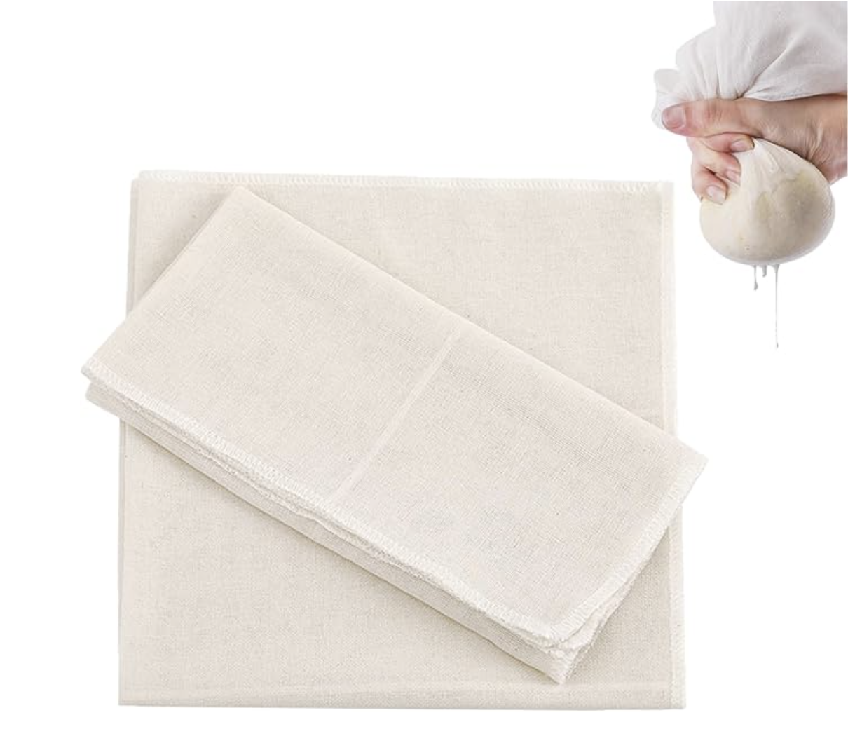 2PCS Cheese Cloths for Straining